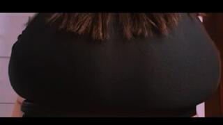 big ass bbw farting on a chair