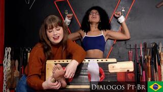 LP Tickling - She even tried to hold back.