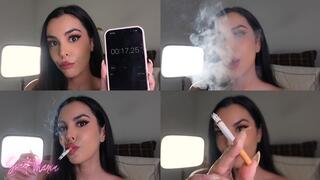 Holding my breath and smoking | Sweet Maria