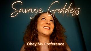 Savage Goddess: Obey My Preference
