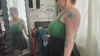 Futaburp Selfsuck - Futa Goddess Roxanne Miller makes you cum with stroking futa cock, futanari fantasy, self suck, cum in mouth, burping, burps, roll eyes, curvy body, striptease, jerk off, masturbation, self cock suck and futa cock cum HD