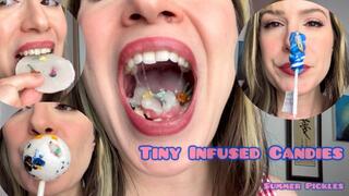 Trying Exotic Tiny Infused Candy