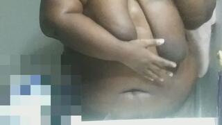 The Fat Baddie | Worship My Tits As I Wash My Feet