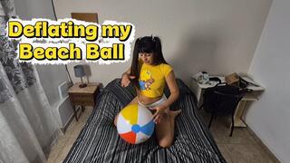 Deflating my Beach Ball