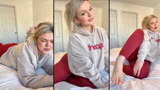 Riley Farting And Burping Up A Storm While Hanging Out!