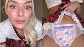 You’re wearing your stepsister’s nappy