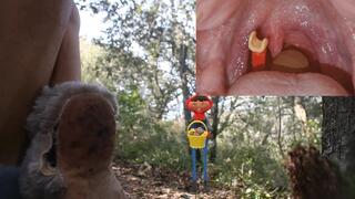 Big bad wolf vores shrunken riding hood