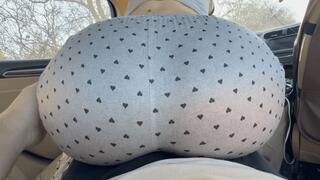 PHAT Ass Stepsis Humping Slowly on Cock with Her Tight Pussy till Cum