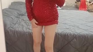 Mature Housewife Teasing in Sexy Home Outfit part 2