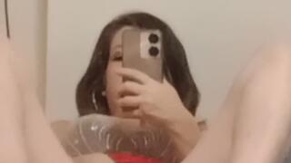 Mature Housewife Teasing in Sexy Home Outfit orange full video