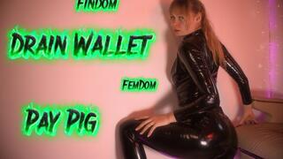 Latex Goddess Drains Your Wallet – Snap & Send Pay Pig Game
