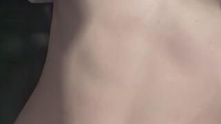 Laying on the bed finger fucking myself masturbation