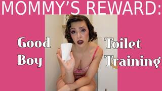 Mommy Domme's Ultimate Reward: Good Boy Toilet Training & Blackmail Control | Femdom Toilet Slavery