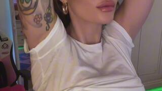 Sasha West: Solo Body Tease to Patio Fingering Frenzy