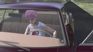 1967 Chevrolet Impala Cranking Template - Hanako in Stiletto Pumps 1080p