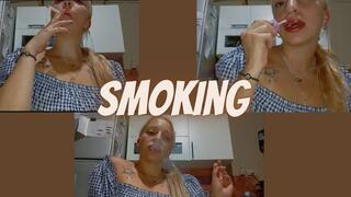 Pov smoking While I write