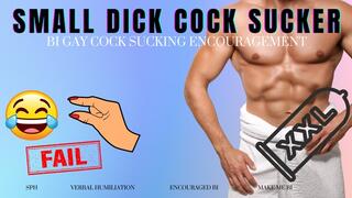 Small Dick Cock Sucker - Encouraged Bi
