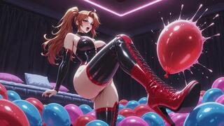 Inflatables Fantasies #9: Confessions of a Balloon Bursting Siren