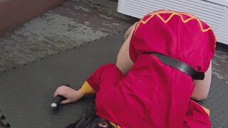 Cocki Witchy Femboy Defeated and Humiliated in Magic Battle