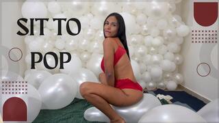 Pearl White Showdown – Julia’s Sit Pop Challenge