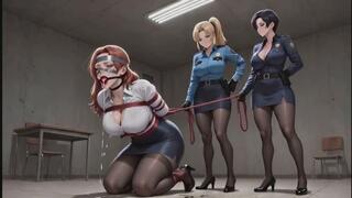 Bondage Fantasies #114B: Confessions of a Hogtied Captive in Pantyhose (Animated)