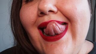 A sweet moment on camera