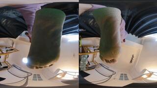 3DVR180 SUSU's toe crushed buttocks flattened