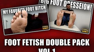 Foot Fetish Double Pack Vol 1 - Full HD 1080p - KingMarti