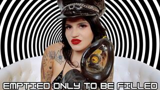 Emptied Only To Be Filled: Mind Fuck Strap On Cock Sucking Femdom POV Ft Miss Roper