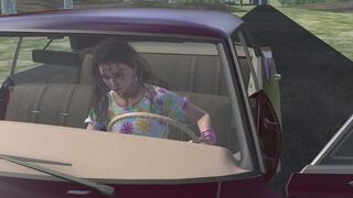 1967 Chevrolet Impala Cranking Template - Donna in Woven Flats 1080p