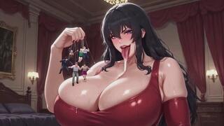 Vore Fantasies #7B: Confessions of a Voracious Giantess (Animated)