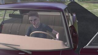 1967 Chevrolet Impala Cranking Template - Myriel in Platform Thong Sandals 1080p