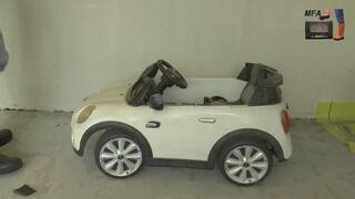 Electrical Mini Cooper meets my strong Wellies