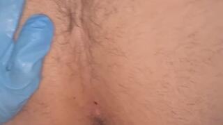 Slut first time of dick to the ball