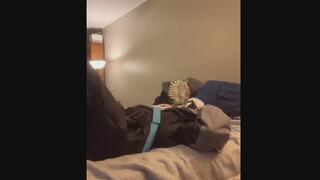 Be naughty in a CTLSO brace wearing a snowsuit with a Foley catheter inserted. Watch to the end for the sploosh.