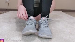 Stinky Shoe and Sock Removal JOI