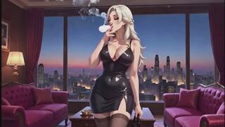 Smoking Fantasies #8B: Confessions of a Russian Smoke Siren (Animated)