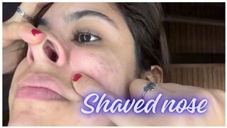 Shaved Nose