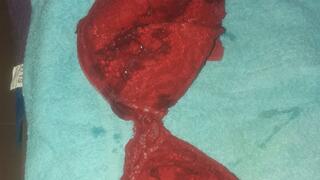 Cumshot on my Unaware Wife's Underwear #02