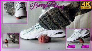 Unaware Shoejob in Dirty Sneakers - Cock Trampling - Cock Crush - CBT - Foot Fetish - 4K