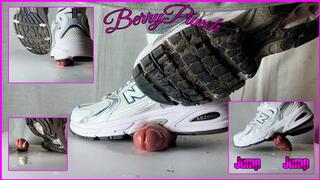 Unaware Shoejob in Dirty Sneakers - Cock Trampling - Cock Crush - CBT - Foot Fetish - 1080HD