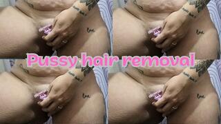 Vaginal hair removal: Smooth, exposed, and ready to devour you…