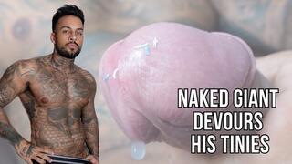 Naked Giant devours his tinies - Lalo Cortez