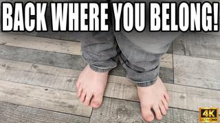Back Where You Belong - At My Feet - 4k UHD 2160p - KingMarti