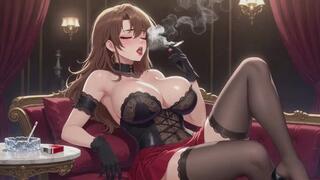 Smoking Fantasies #9B: Whispers of Smoke and Craving (Animated)