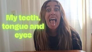 Eyes, Teeth and a Dangerous Smile