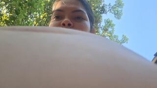 Run! The giantess is going to devour you!