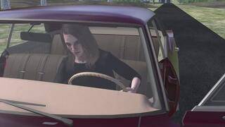 1967 Chevrolet Impala Cranking Template - Lady T in Stiletto Pumps 1080p