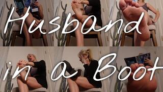 Shrunken Husband in My Boot