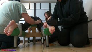 Feet Series - Ming Hill - Triple-teamed on the (Spanking) Bench (UHD)